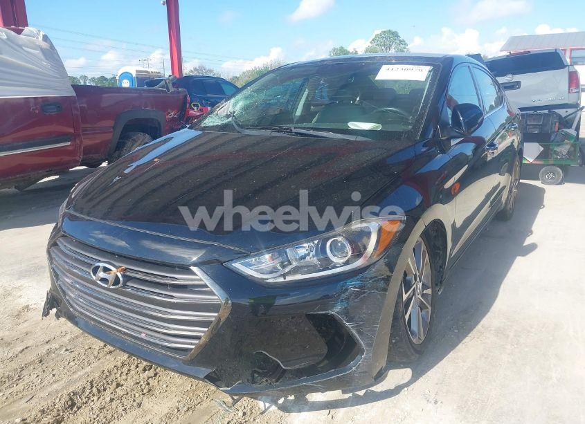 Photo 2 of 2017 Hyundai Elantra LIMITED (VIN 5NPD84LF1HH062877)