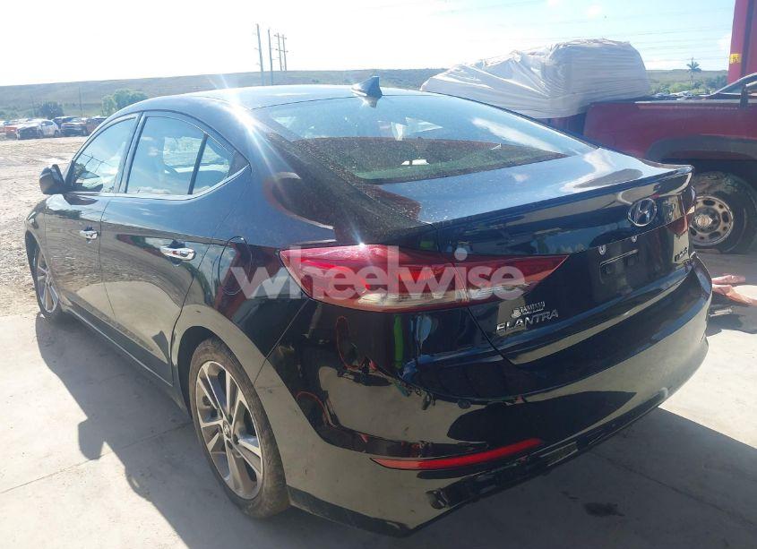 Photo 3 of 2017 Hyundai Elantra LIMITED (VIN 5NPD84LF1HH062877)