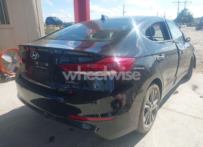 Photo 4 of 2017 Hyundai Elantra LIMITED (VIN 5NPD84LF1HH062877)