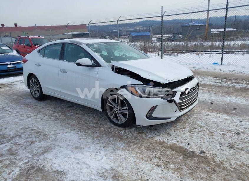 2017 Hyundai Elantra LIMITED (VIN 5NPD84LF1HH186390) main photo