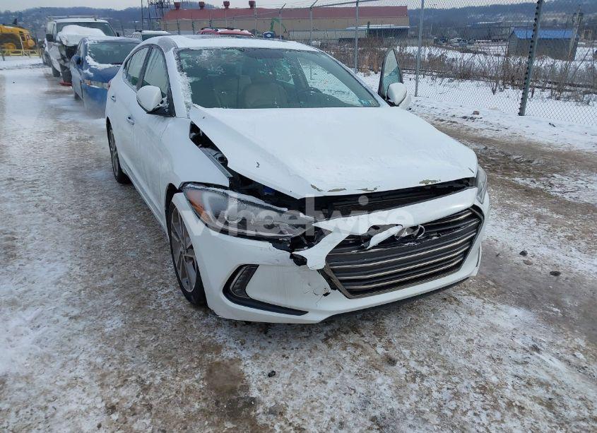Photo 6 of 2017 Hyundai Elantra LIMITED (VIN 5NPD84LF1HH186390)
