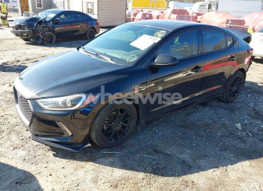 Photo 2 of 2018 Hyundai Elantra VALUE EDITION (VIN 5NPD84LF1JH219815)