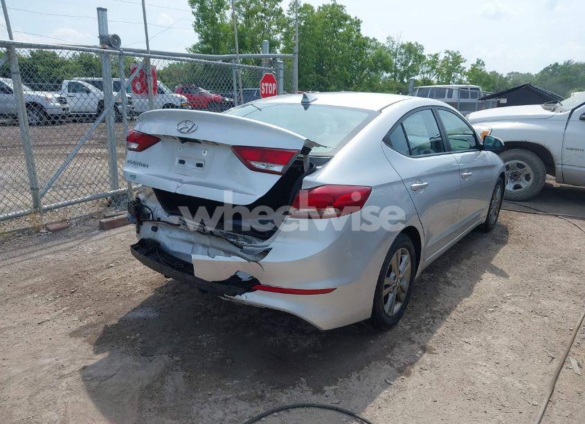 Photo 4 of 2018 Hyundai Elantra SEL (VIN 5NPD84LF1JH221841)