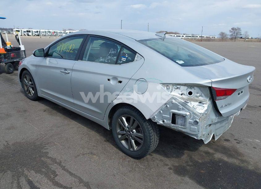 Photo 3 of 2018 Hyundai Elantra SEL (VIN 5NPD84LF1JH240308)