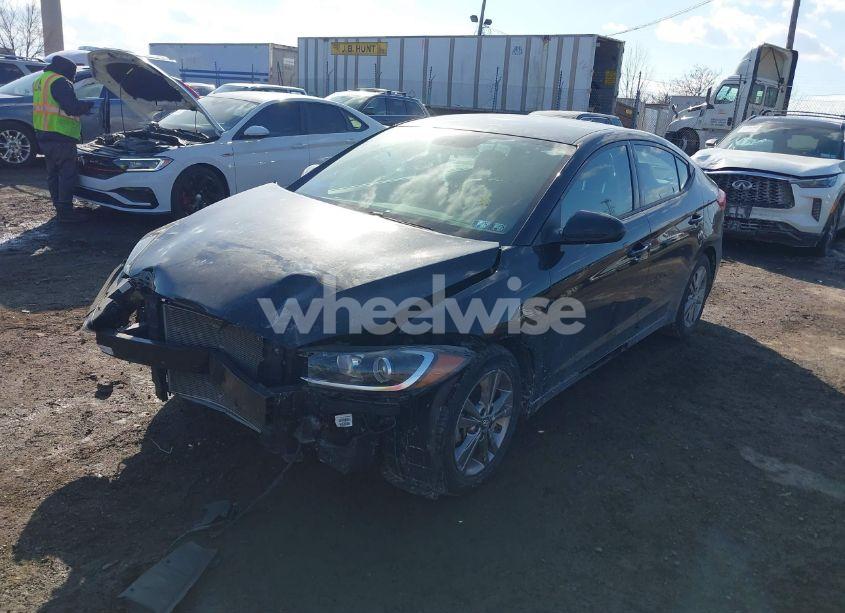 Photo 2 of 2018 Hyundai Elantra SEL (VIN 5NPD84LF1JH280811)