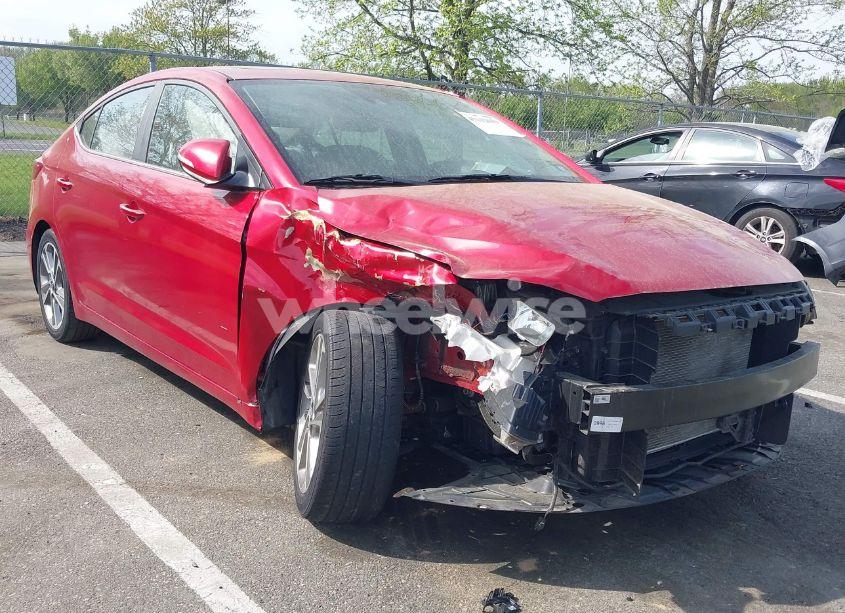 2018 Hyundai Elantra LIMITED (VIN 5NPD84LF1JH291131) main photo