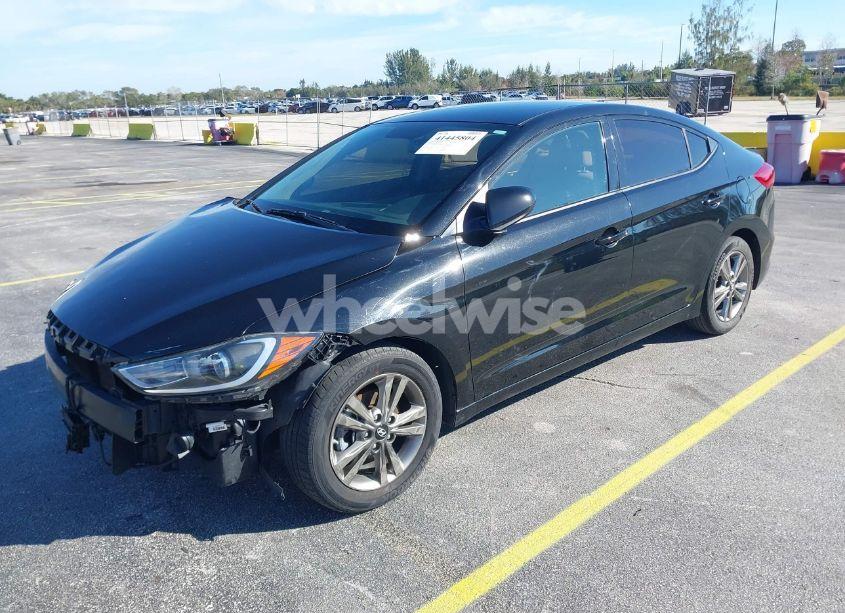 Photo 2 of 2018 Hyundai Elantra SEL (VIN 5NPD84LF1JH293137)