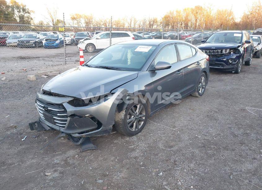 Photo 2 of 2018 Hyundai Elantra SEL (VIN 5NPD84LF1JH341266)
