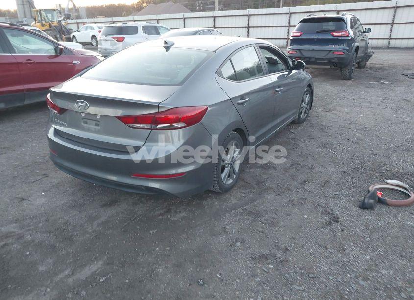 Photo 4 of 2018 Hyundai Elantra SEL (VIN 5NPD84LF1JH341266)