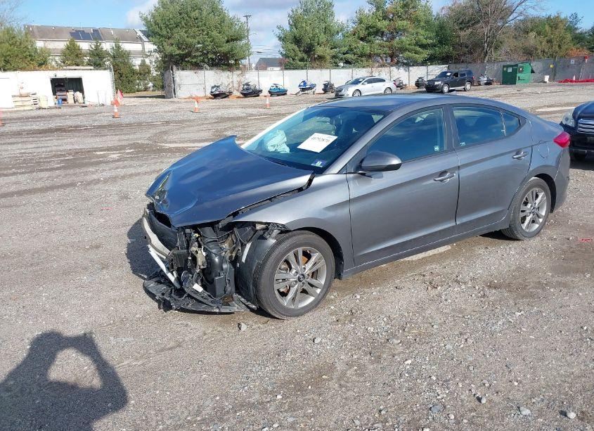 Photo 2 of 2018 Hyundai Elantra SEL (VIN 5NPD84LF1JH376437)