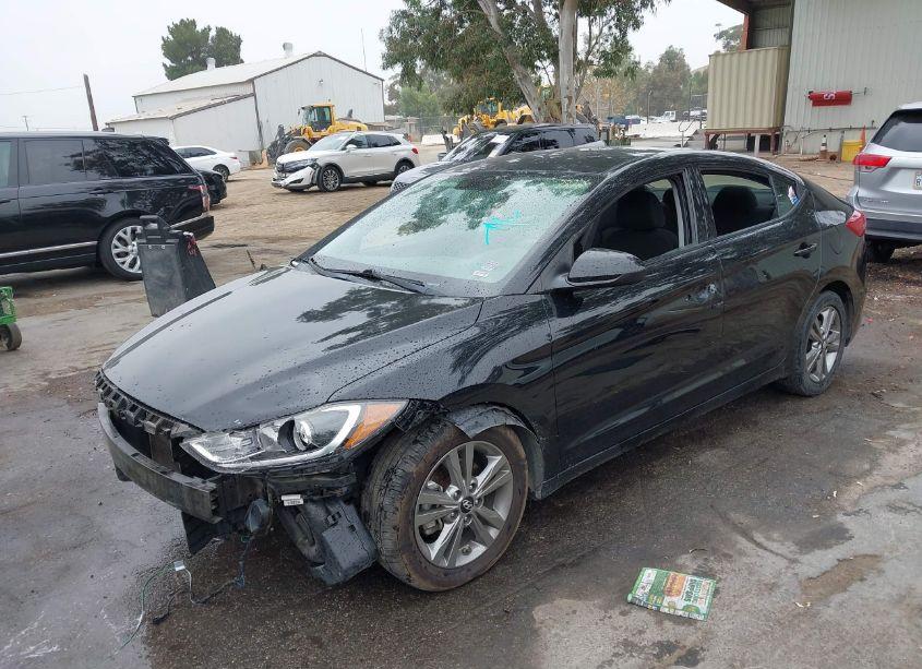 Photo 2 of 2018 Hyundai Elantra SEL (VIN 5NPD84LF1JH378091)