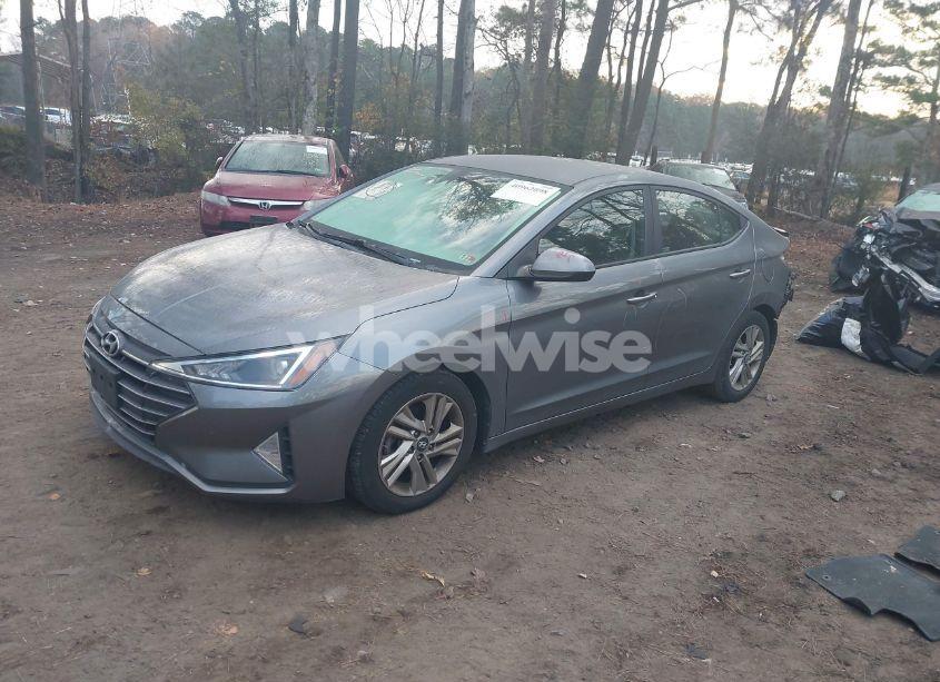 Photo 2 of 2019 Hyundai Elantra SEL (VIN 5NPD84LF1KH443667)