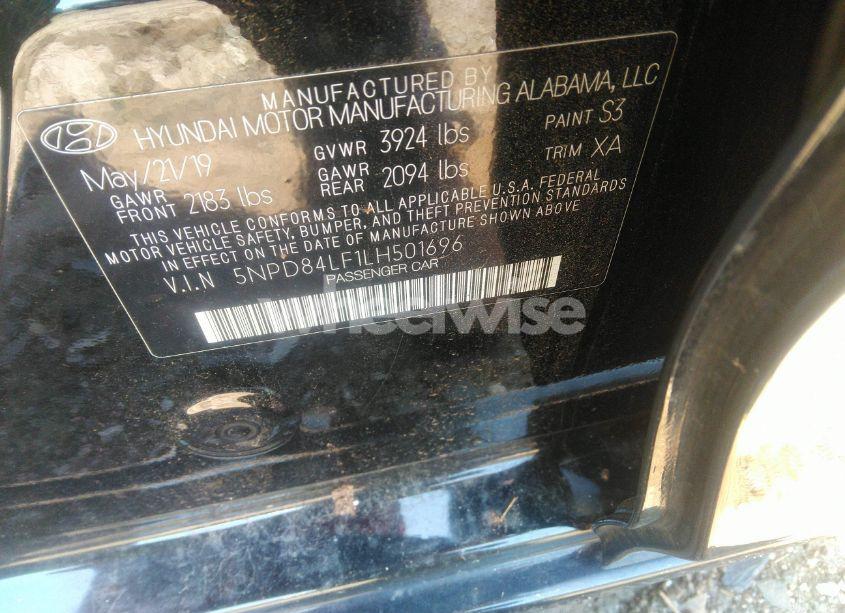 Photo 9 of 2020 Hyundai Elantra VALUE EDITION (VIN 5NPD84LF1LH501696)