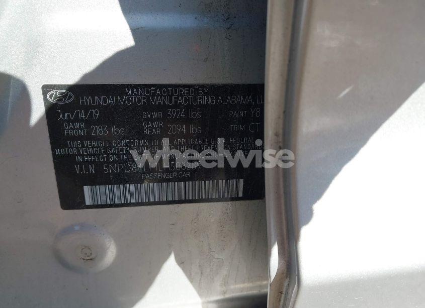 Photo 9 of 2020 Hyundai Elantra SEL (VIN 5NPD84LF1LH508289)