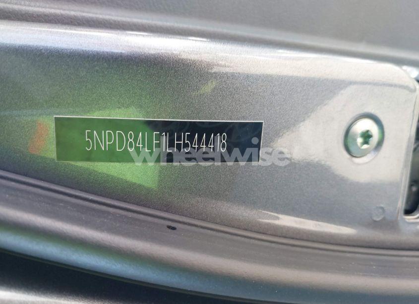 Photo 9 of 2020 Hyundai Elantra SEL (VIN 5NPD84LF1LH544418)