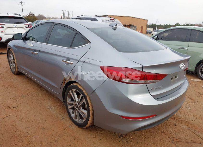 Photo 3 of 2017 Hyundai Elantra LIMITED (VIN 5NPD84LF2HH018841)