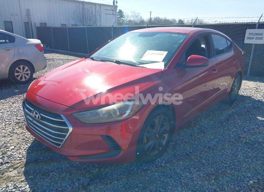 Photo 2 of 2017 Hyundai Elantra SE (VIN 5NPD84LF2HH053573)