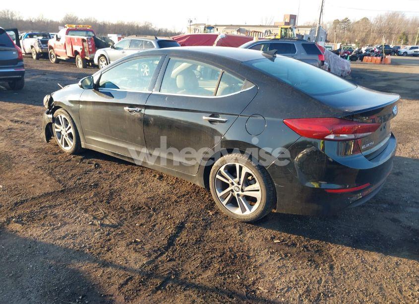 Photo 3 of 2017 Hyundai Elantra LIMITED (VIN 5NPD84LF2HH072852)