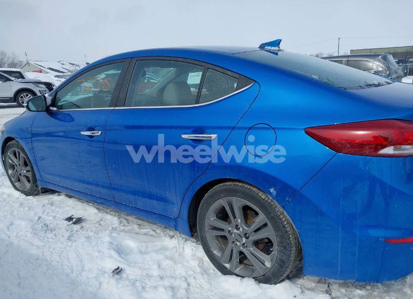 Photo 14 of 2017 Hyundai Elantra LIMITED (VIN 5NPD84LF2HH121452)