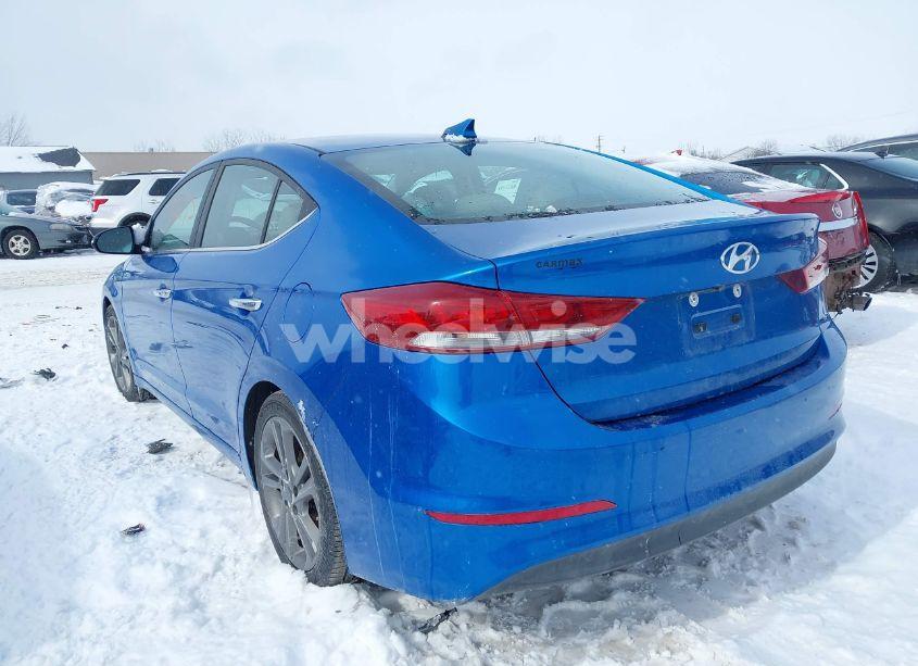 Photo 3 of 2017 Hyundai Elantra LIMITED (VIN 5NPD84LF2HH121452)