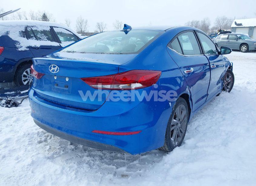 Photo 4 of 2017 Hyundai Elantra LIMITED (VIN 5NPD84LF2HH121452)