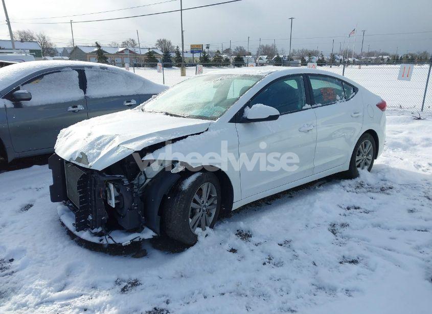 Photo 2 of 2018 Hyundai Elantra SEL (VIN 5NPD84LF2JH218821)