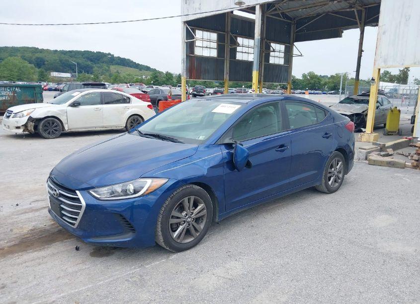 Photo 2 of 2018 Hyundai Elantra SEL (VIN 5NPD84LF2JH231259)