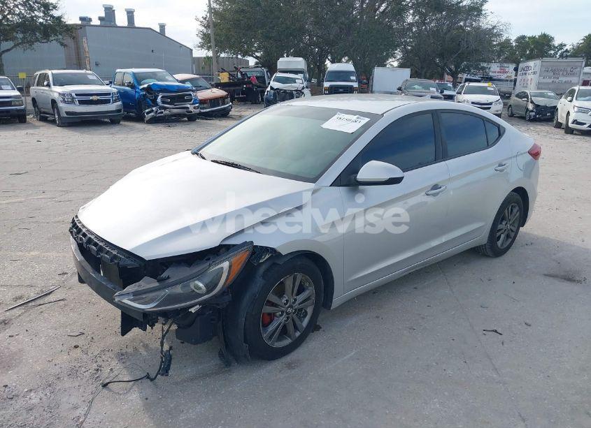 Photo 2 of 2018 Hyundai Elantra SEL (VIN 5NPD84LF2JH249227)