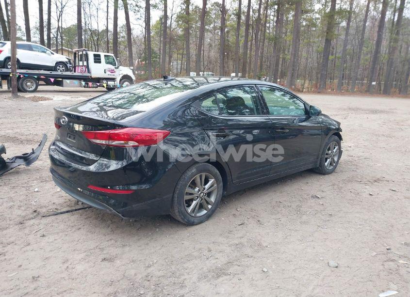 Photo 4 of 2018 Hyundai Elantra SEL (VIN 5NPD84LF2JH260776)