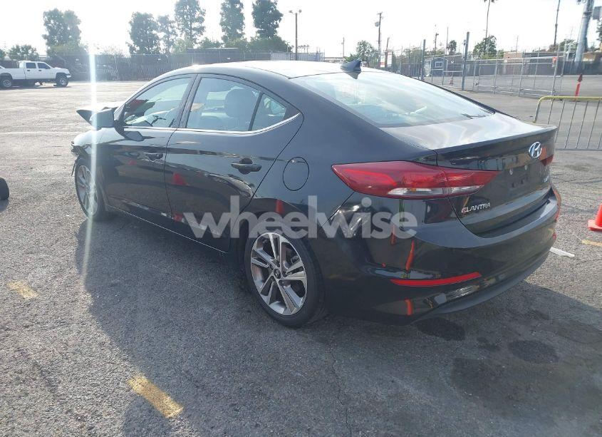 Photo 3 of 2018 Hyundai Elantra LIMITED (VIN 5NPD84LF2JH298427)