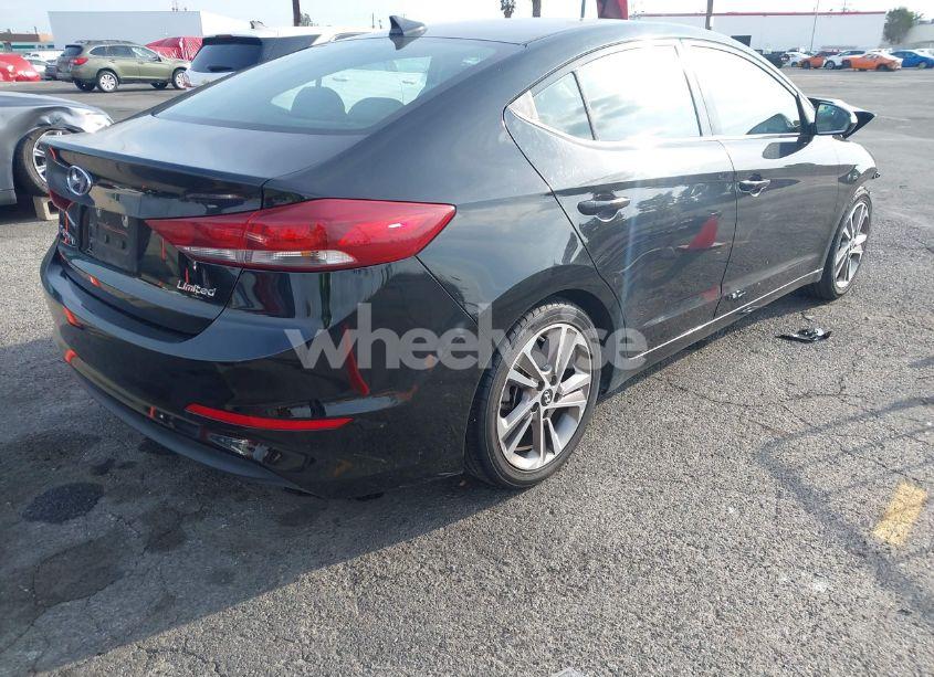 Photo 4 of 2018 Hyundai Elantra LIMITED (VIN 5NPD84LF2JH298427)