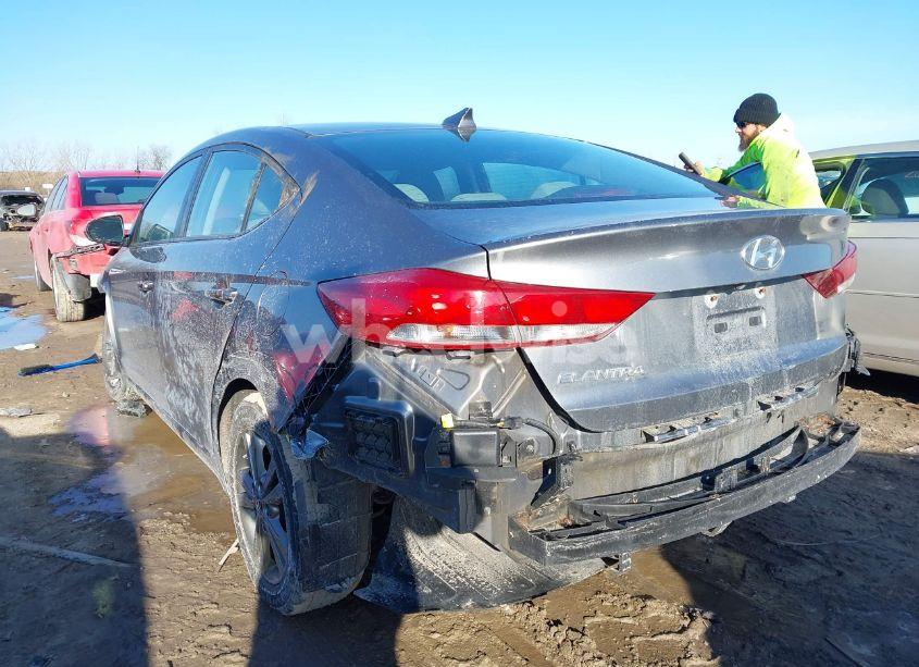 Photo 3 of 2018 Hyundai Elantra SEL (VIN 5NPD84LF2JH307949)