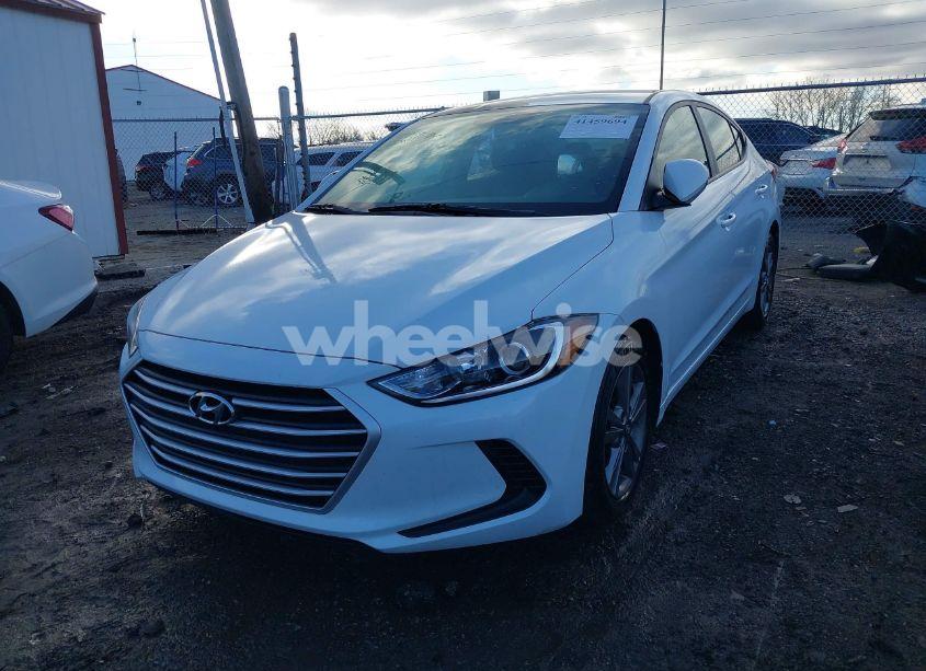 Photo 2 of 2018 Hyundai Elantra SEL (VIN 5NPD84LF2JH309829)