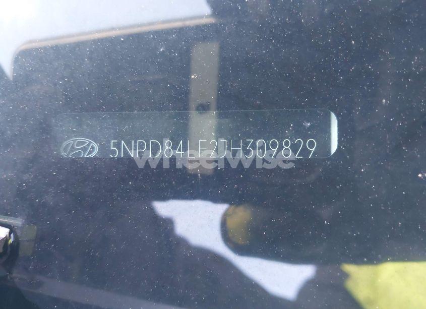 Photo 9 of 2018 Hyundai Elantra SEL (VIN 5NPD84LF2JH309829)