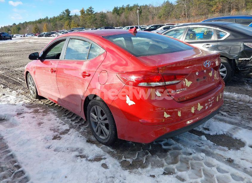 Photo 3 of 2018 Hyundai Elantra SEL (VIN 5NPD84LF2JH334598)