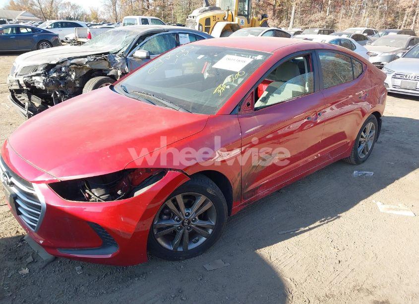 Photo 2 of 2018 Hyundai Elantra SEL (VIN 5NPD84LF2JH336660)