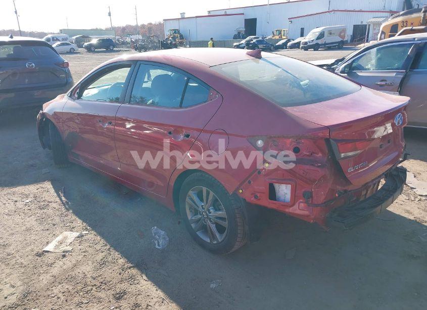 Photo 3 of 2018 Hyundai Elantra SEL (VIN 5NPD84LF2JH336660)