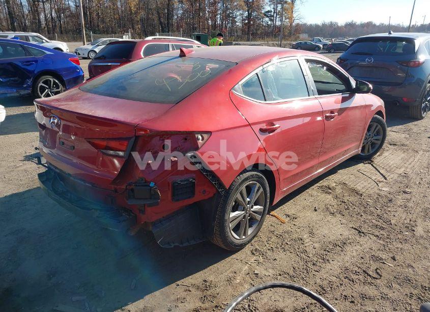 Photo 4 of 2018 Hyundai Elantra SEL (VIN 5NPD84LF2JH336660)