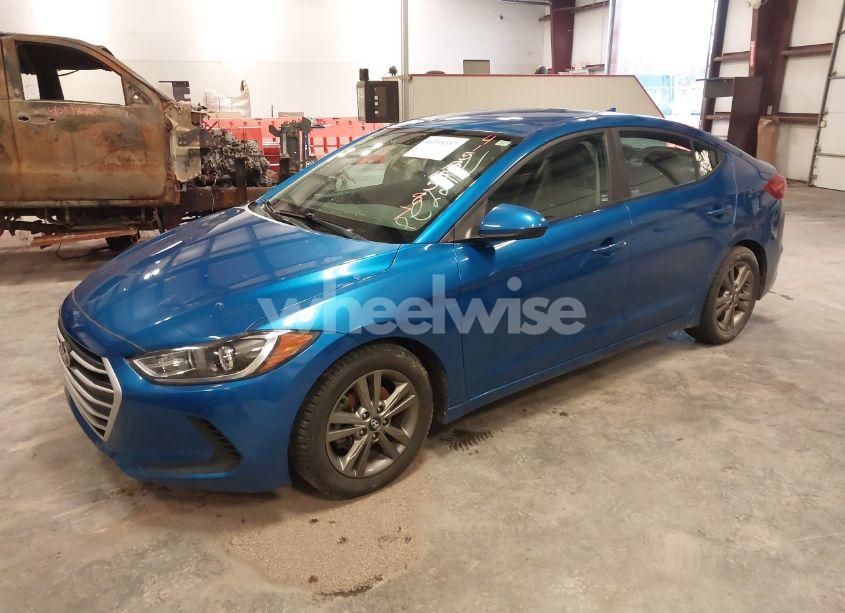 Photo 2 of 2018 Hyundai Elantra SEL (VIN 5NPD84LF2JH337758)