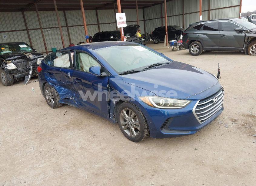 2018 Hyundai Elantra SEL (VIN 5NPD84LF2JH338747) main photo