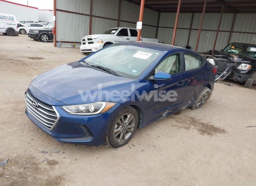 Photo 2 of 2018 Hyundai Elantra SEL (VIN 5NPD84LF2JH338747)