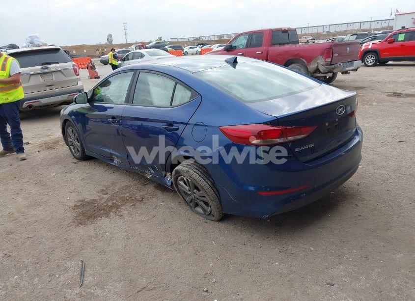 Photo 3 of 2018 Hyundai Elantra SEL (VIN 5NPD84LF2JH338747)