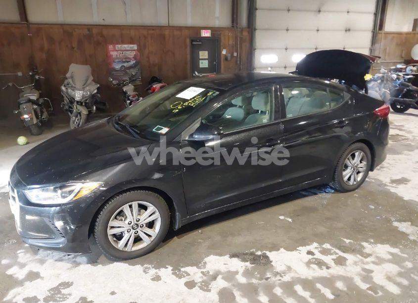 Photo 2 of 2018 Hyundai Elantra SEL (VIN 5NPD84LF2JH343446)