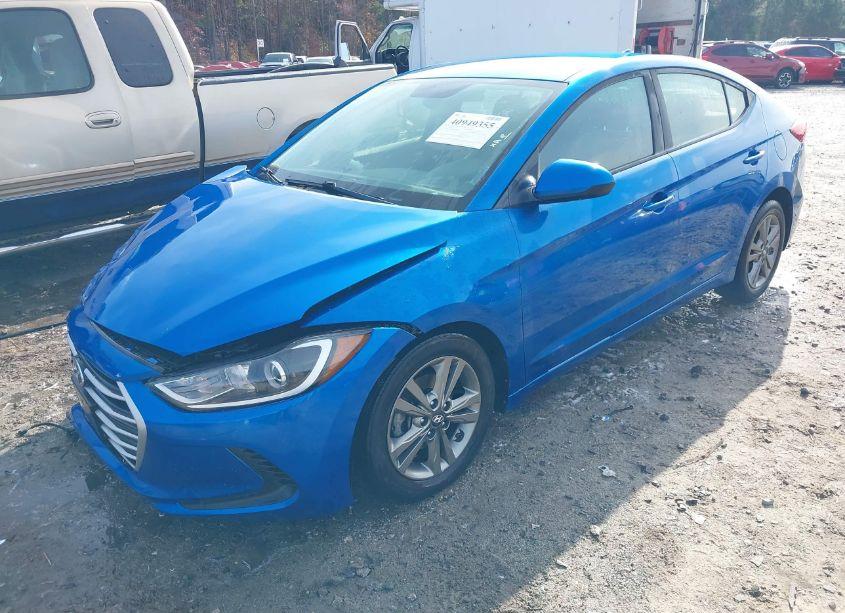 Photo 2 of 2018 Hyundai Elantra SEL (VIN 5NPD84LF2JH354530)