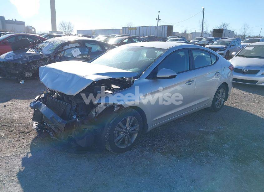 Photo 2 of 2018 Hyundai Elantra SEL (VIN 5NPD84LF2JH371974)