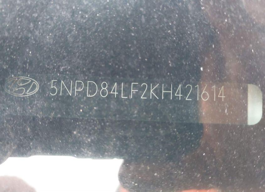 Photo 9 of 2019 Hyundai Elantra SEL (VIN 5NPD84LF2KH421614)