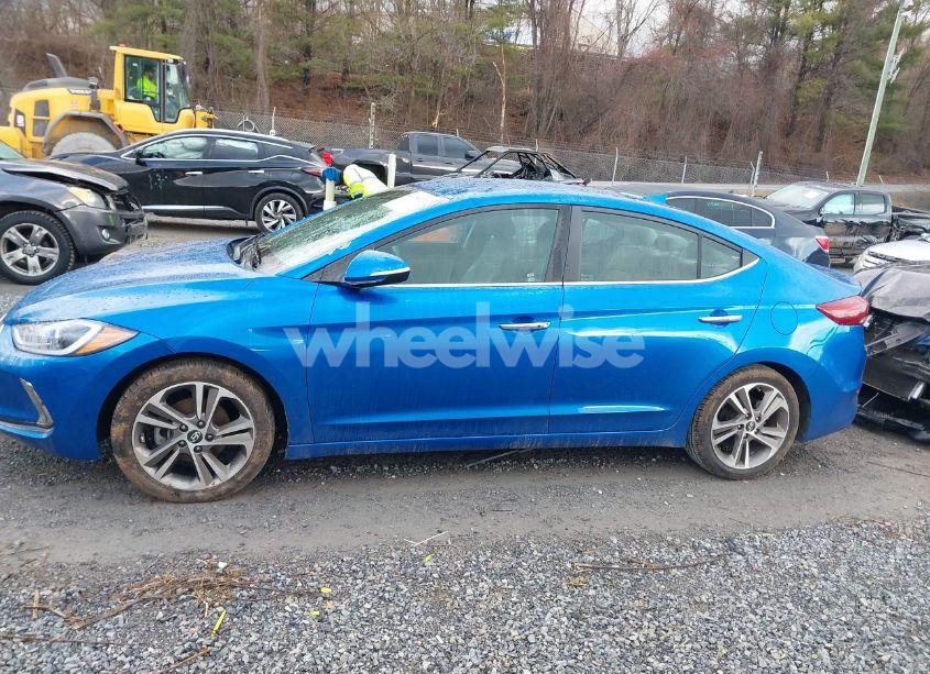 Photo 14 of 2017 Hyundai Elantra LIMITED (VIN 5NPD84LF3HH072696)