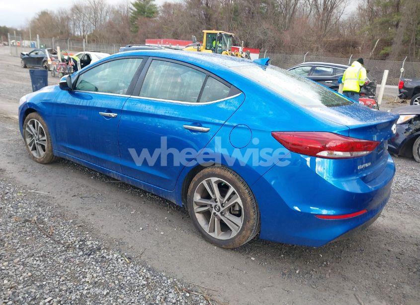 Photo 3 of 2017 Hyundai Elantra LIMITED (VIN 5NPD84LF3HH072696)