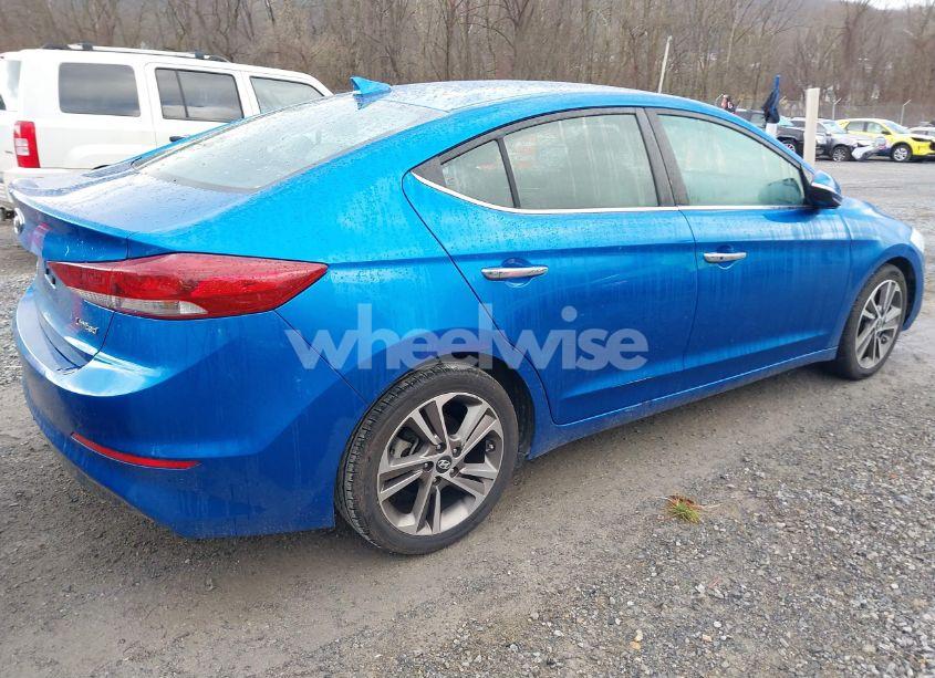 Photo 4 of 2017 Hyundai Elantra LIMITED (VIN 5NPD84LF3HH072696)