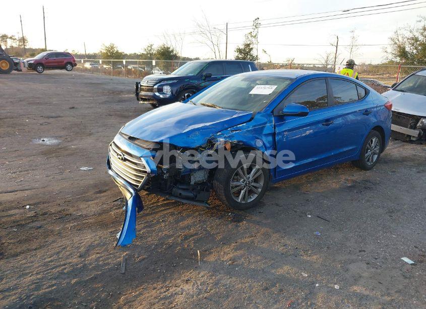 Photo 2 of 2017 Hyundai Elantra SE (VIN 5NPD84LF3HH109584)